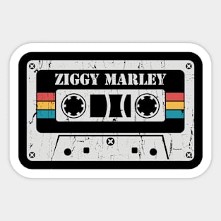 Cassette Vintage - Ziggy Marley Sticker